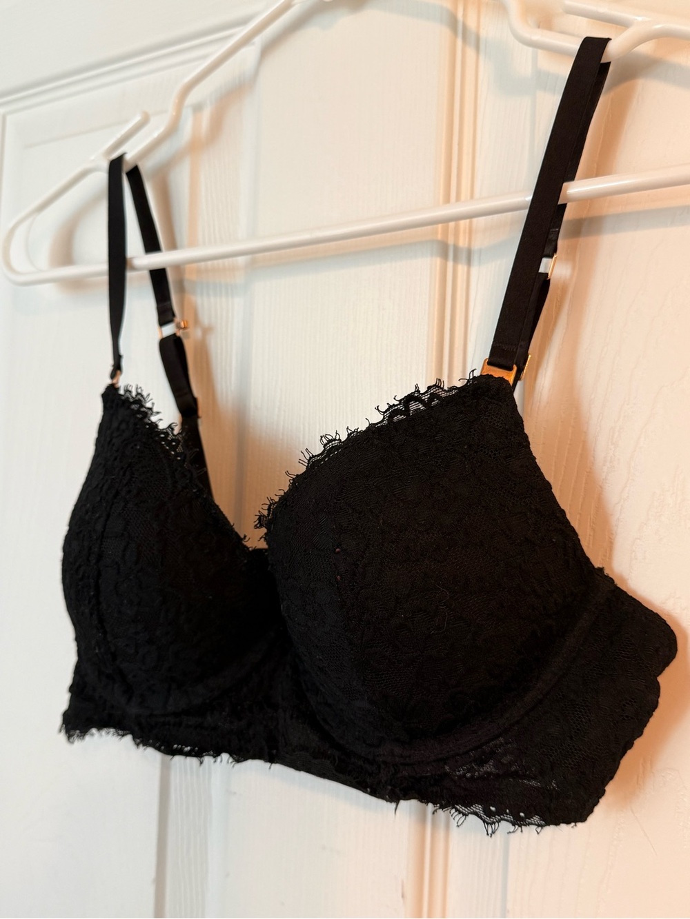 Aerie show-off Eyelash Plunge Push-Up Bra